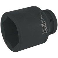 Loops 55mm Forged Deep Impact Socket - 1 Inch Sq Drive - Chromoly Wrench Socket