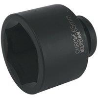 Loops 65mm Forged Impact Socket - 1 Inch Sq Drive - Chromoly Impact Wrench Socket