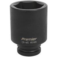 Loops 46mm Forged Deep Impact Socket - 3/4 Inch Sq Drive - Chromoly Wrench Socket