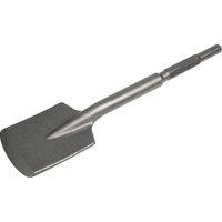 Loops 110 x 460mm Clay Breaker Spade Bit - Kango 900 - Impact Demolition Chisel in Metallics