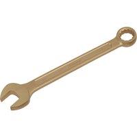 Loops 16mm Non-Sparking Combination Spanner - Open-End & 12-Point WallDrive Ring
