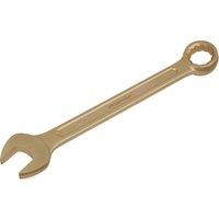 Loops 19mm Non-Sparking Combination Spanner - Open-End & 12-Point WallDrive Ring