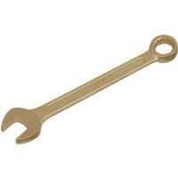 Loops 22mm Non-Sparking Combination Spanner - Open-End & 12-Point WallDrive Ring