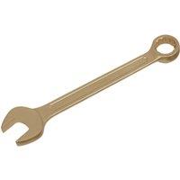 Loops 30mm Non-Sparking Combination Spanner - Open-End & 12-Point WallDrive Ring