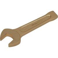 Loops 24mm Open-End Slogging Spanner - Non-Sparking - Short Profile Striking End