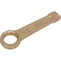 Loops 41mm Ring End Slogging Spanner - Non-Sparking - Short Profile Striking End
