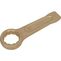 Loops 50mm Ring End Slogging Spanner - Non-Sparking - Short Profile Striking End