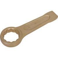 Loops 55mm Ring End Slogging Spanner - Non-Sparking - Short Profile Striking End