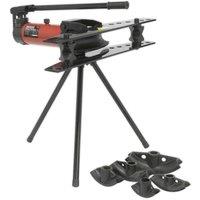 Loops 9 Tonne Industrial Pipe Bender with Stand - 2 Speed Hydraulic Pump - Tripod