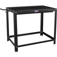Loops Plasma Cutting Table Workbench - Mild Steel - 113kg Capacity - Replaceable Slats in Metallics