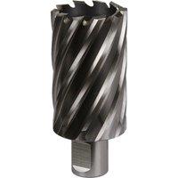 Loops 38mm x 50mm Depth Rotabor Cutter - M2 Steel Annular Metal Core Drill 19mm Shank in Metallics