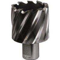 Loops 42mm x 25mm Depth Rotabor Cutter - M2 Steel Annular Metal Core Drill 19mm Shank in Metallics
