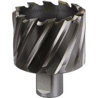 Loops 50mm x 25mm Depth Rotabor Cutter - M2 Steel Annular Metal Core Drill 19mm Shank in Metallics