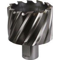 Loops 51mm x 25mm Depth Rotabor Cutter - M2 Steel Annular Metal Core Drill 19mm Shank in Metallics