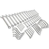Loops 50pc Metric Multi-Purpose Spanner Set - Offset / S / Stubby / Combination / Ring