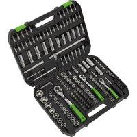 Loops 171pc PREMIUM Socket / Bit & Ratchet Handle Set - 1/4 3/8 1/2 Drive 6 Point