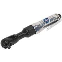 Loops Air Powered Twist-Reverse Ratchet Wrench - 3/8 Inch Sq Drive - Trigger Operated