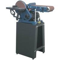 Loops PRO Standing Floor Mounted Disc & Belt Sander - 500W 230V - 1220 x 150mm & 230mm