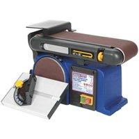 Loops Portable Table Mounted Disc / Belt Sander - 370W 230V - 915 x 100mm & 150mm