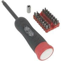 Loops 34 PACK Torque Screwdriver Set - 2-10Nm 1/4 Square Drive & Various Bits / Case