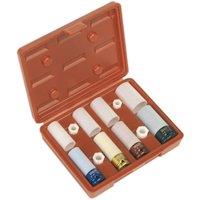 Loops 4 PACK Alloy Wheel Impact Socket Set - 1/2 Square Drive - Chrome Molybdenum