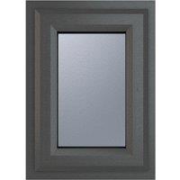 Crystal Direct Top Opening Window Obscure Glass in Dark Grey | Size: 610mm x 1040mm