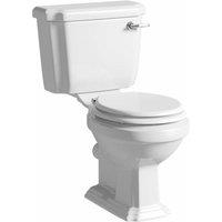 Clifton Premium OPEN BACK Rimless Pan Toilet Set in White