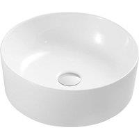Clifton White Premium 425mm Round Countertop Basin