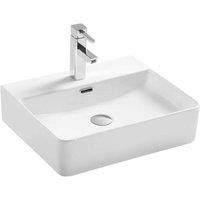 Clifton White Premium 520mm Rectangular Countertop Basin