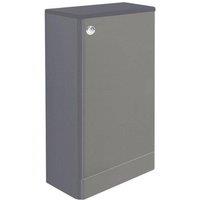 Clifton Basalt Grey Bathroom Back to Wall Unit 495mm Wide