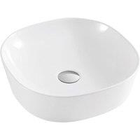 Clifton White Premium 400mm Oval Countertop Basin