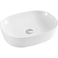 Clifton White Premium 500mm Oval Countertop Basin