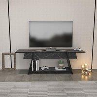 Decorotika Lanca TV Stand TV Unit for TVs up to 47 inch in Black