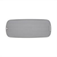 KitchenAid Slim Flexible Non-Slip Dish Drying Mat, Grey Ribbed Design