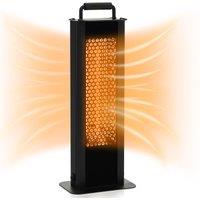1200W Outdoor Portable Electric Heater with Double-Sided Heating
