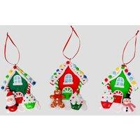 Shatchi Christmas Tree Hanging Decoration 12Pcs Homes