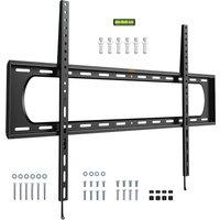 VonHaus Suitable for 60-120" Screens, Ultra-Slim TV Bracket in Black