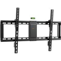 VonHaus Suitable for 37-85" Screens, Ultra-Slim TV Tilting Wall Bracket in Black