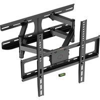VonHaus Suitable for 24-75" Screens, Articulating Tilt & Swivel TV Bracket in Black