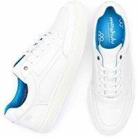 Moshulu 'Higdon' Men's Lace-Up Casual Trainer in White | Size: 8