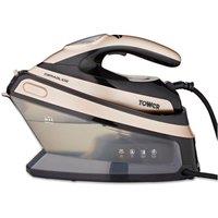 Tower Ceraglide Steam Generator, 2400W, Champagne Gold & Black, T22024GLD in Black