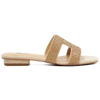 Dune London Women's 'Loupe' Sandals in Gold | Size: 3