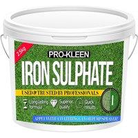 ProKleen Iron Sulphate Lawn Tonic Feed Easily Soluble Damp Powder 1 x 2.5KG in Green