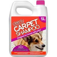 cleenly Pet Carpet Cleaning Shampoo Odour Remover 1 x 5L in Orange