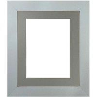 Frames & Mirrors 4U Metro Light Grey Frame with Dark Grey Mount for Image Size A4