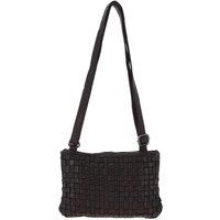 'Magnificenza' Vintage Woven Classic Leather Crossbody Bag