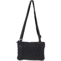 'Magnificenza' Vintage Woven Classic Leather Crossbody Bag