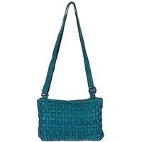 'Magnificenza' Vintage Woven Classic Leather Crossbody Bag