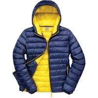 Result Men's Urban Snowbird Hooded Jacket in Mid Navy | Size: Large