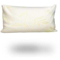 Snug City Rayon From Bamboo Memory Foam Pillow Anti Allergy Support in Green